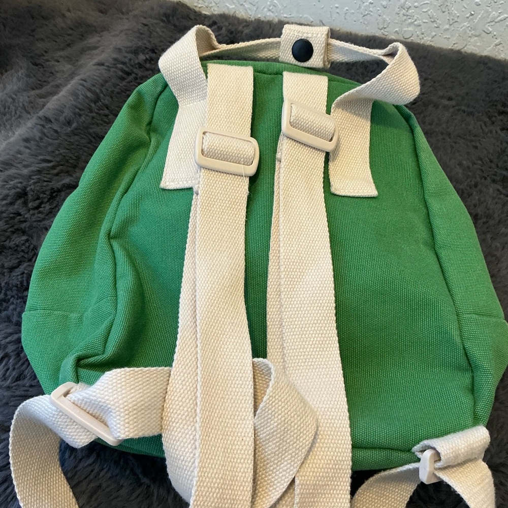 Vans Green Backpack with Cream Details - Picture 5 of 12